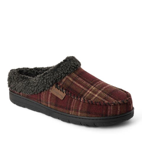Microsuede Clog Slippers
