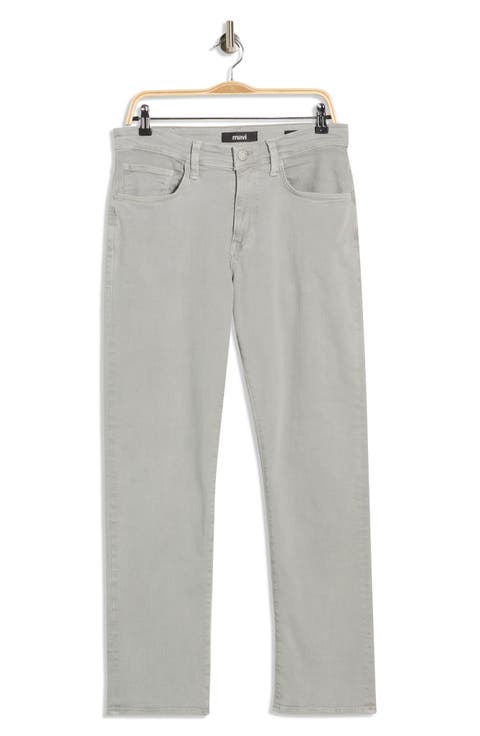 Zach Straight Jeans (Lite Grey Ocean City)