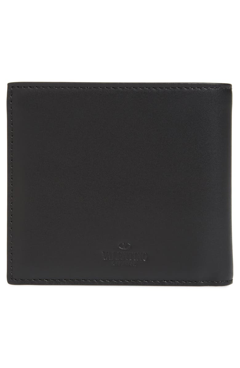 Valentino Garavani Valentino Logo Billfold Wallet, Alternate, color,