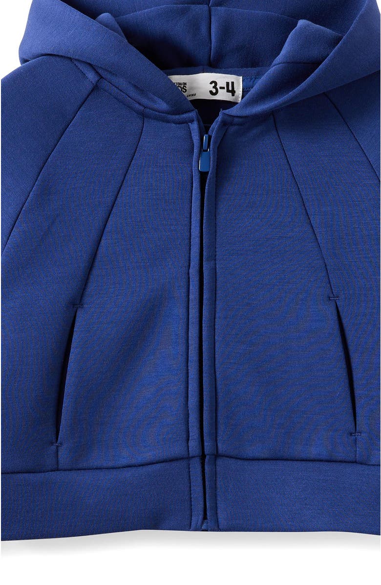 Cotton On Kids Kid's Active Zip Through Jacket, Alternate, color, Denim Navy