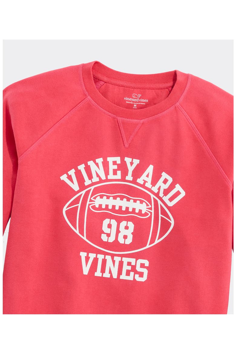 Kids' Cotton Blend Graphic Sweatshirt, Alternate, color, CRAB SHELL
