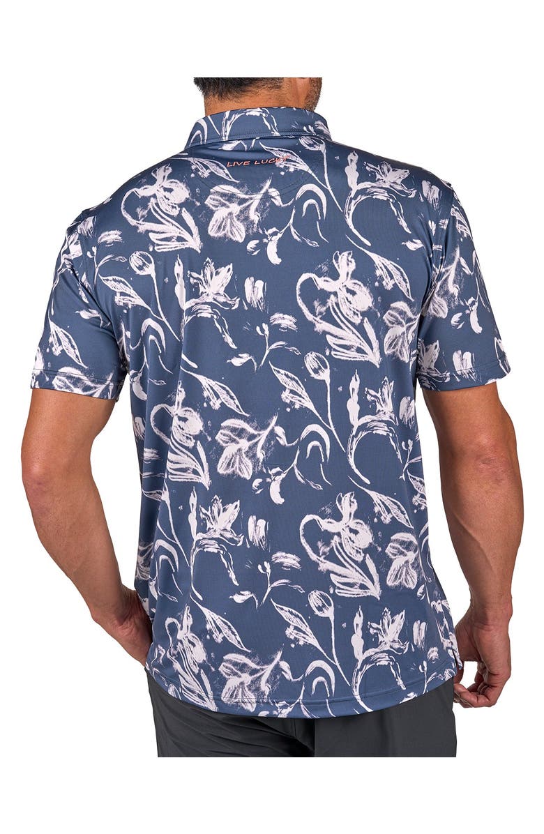 Black Clover Sway Cool Polo, Alternate, color, Charcoal