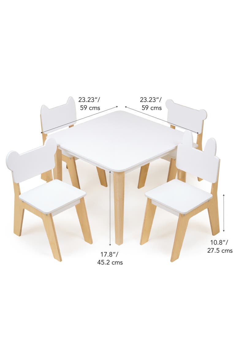 Kid's Rabbit Chair, Alternate, color, White