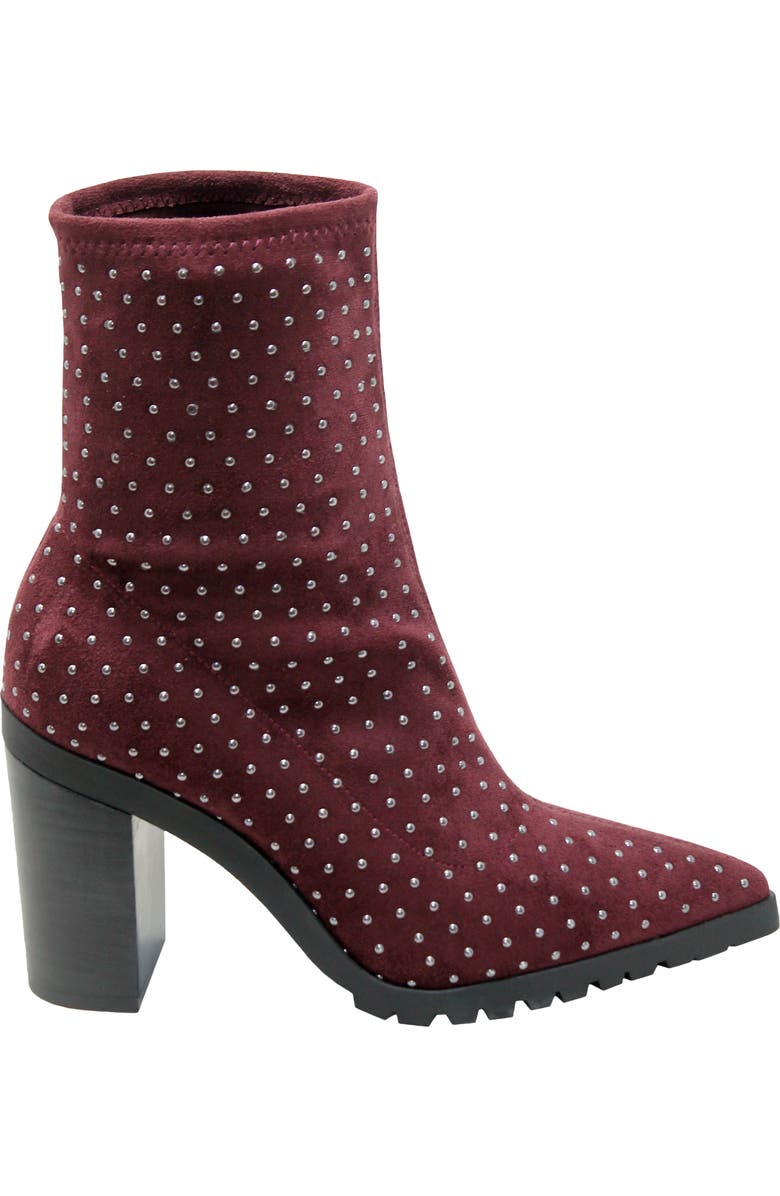 Charles by Charles David Danielle Pointed Toe Bootie, Alternate, color, Deep Maroon