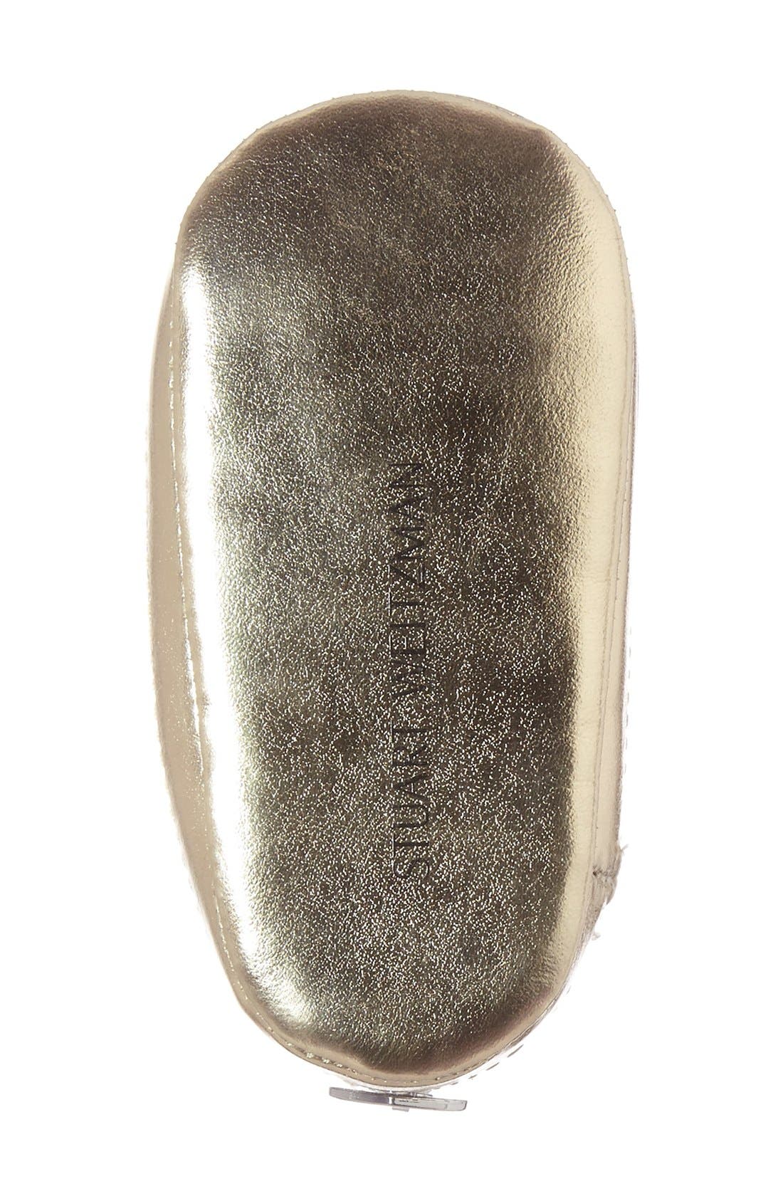 Stuart Weitzman Baby Chiffon Mary Jane Crib Shoe, Alternate, color, 