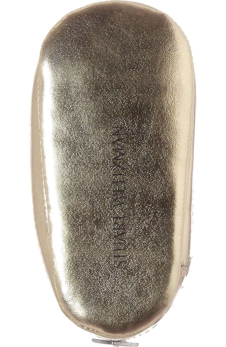 Stuart Weitzman Baby Chiffon Mary Jane Crib Shoe, Alternate, color,