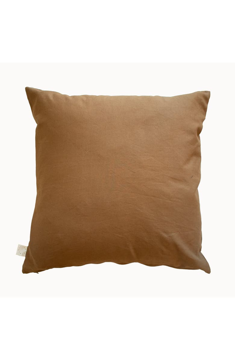Apartment F Everyday Linen Pillow, Main, color, Chocolate