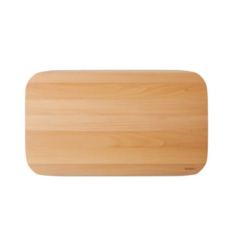 Lake Como Italian Beech Wood Cutting Board, Natural