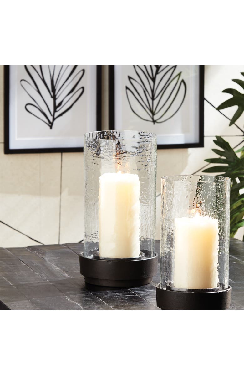 Napa Home & Garden Trenton Hurricane Large, Alternate, color, Black