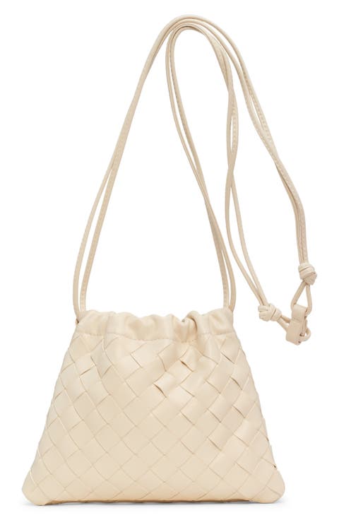 Small Dustbag Intrecciato Leather Shoulder Bag