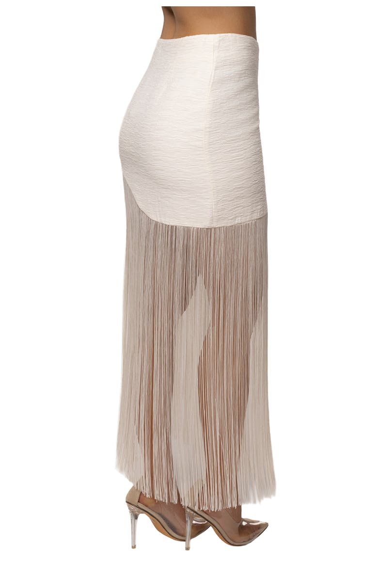 JLUXLABEL Gala Nights Fringe Skirt, Alternate, color,