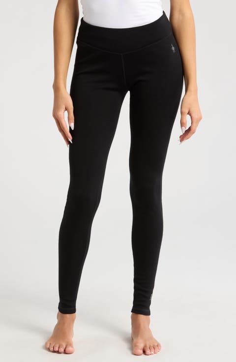 Classic Thermal Wool Blend Base Layer Leggings