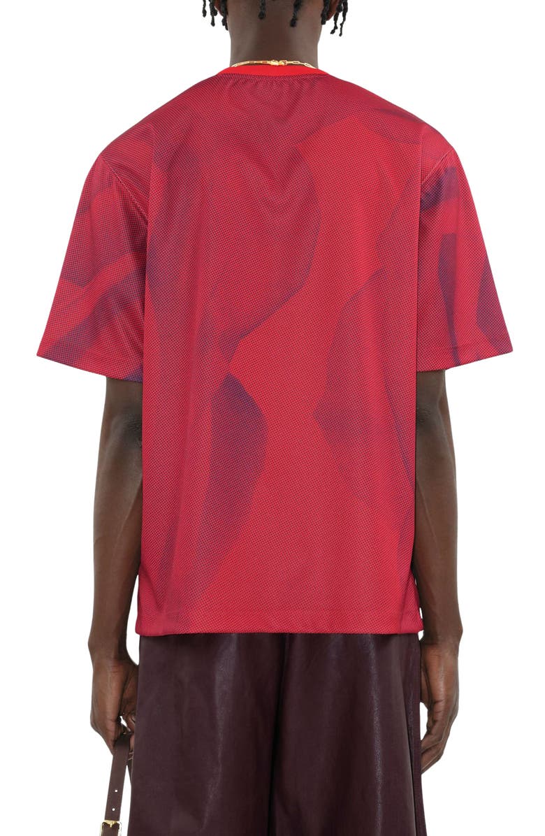 Burberry Rose Logo Graphic T-Shirt, Alternate, color, 