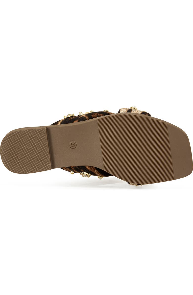 AZALEA WANG Ramsey Slide Sandal, Alternate, color, Leopard