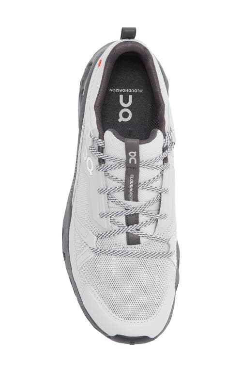 On Cloudhoriz Hiking Shoe In Gray