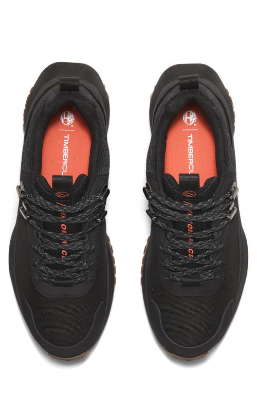 Timberland Motion Access Waterproof Sneaker In Black Mesh