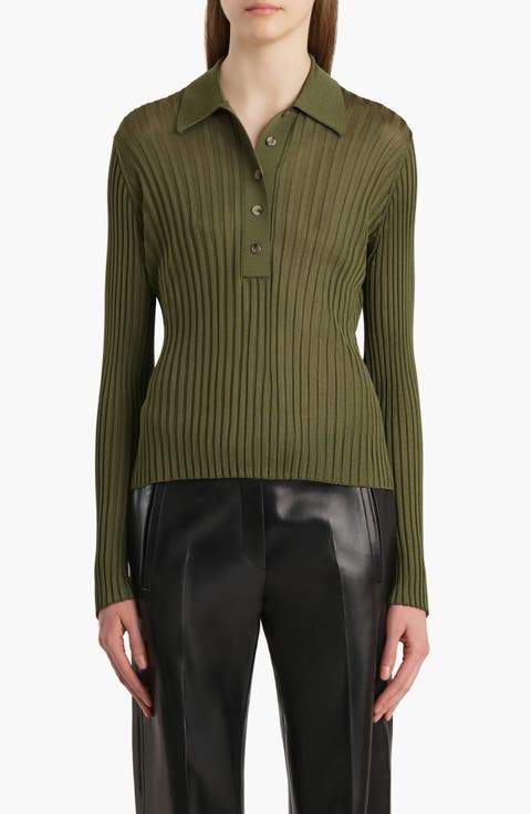 Vin Rib Polo Sweater