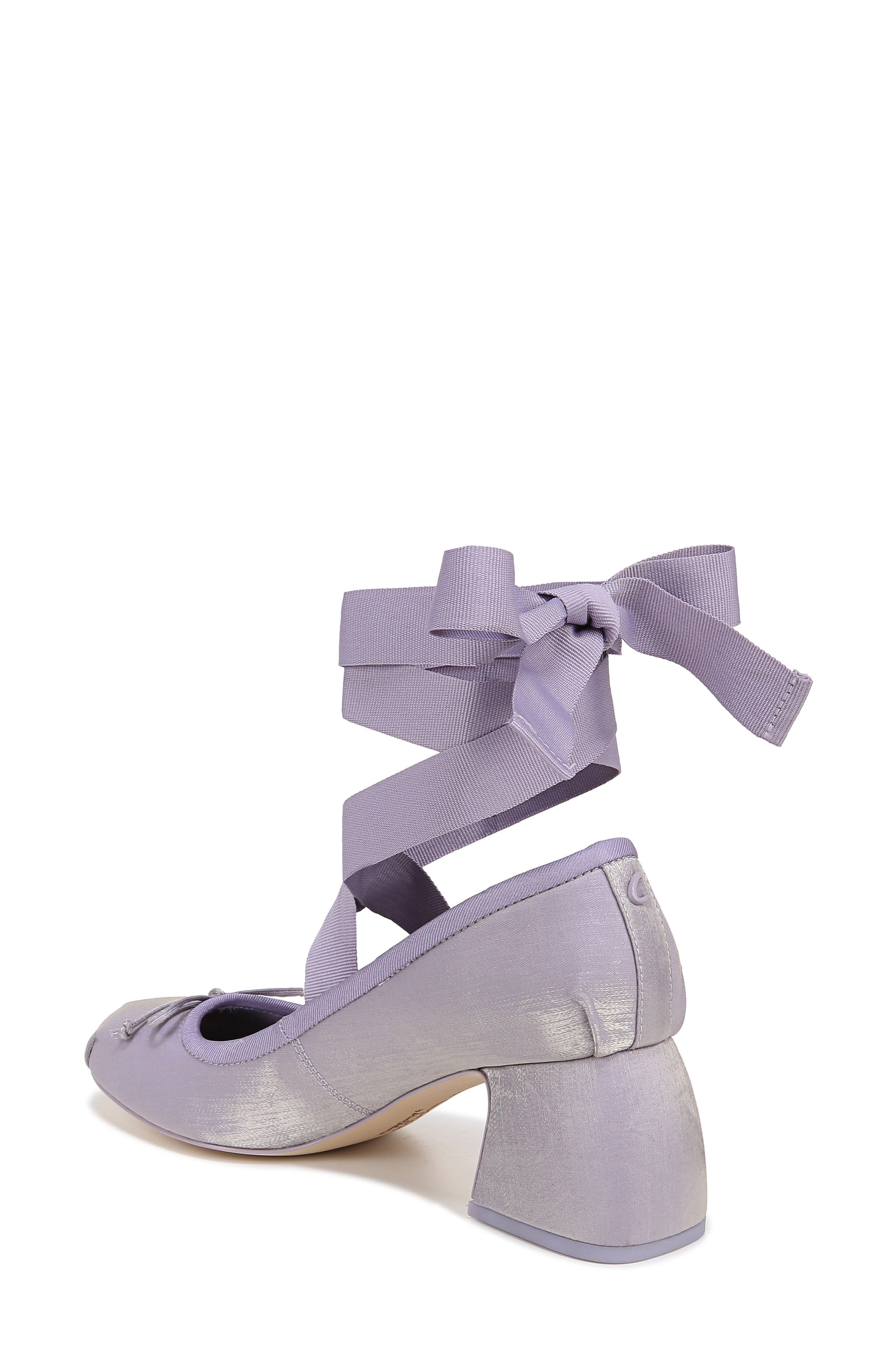 Della Ankle Wrap Pump, Alternate, color, STARDUST
