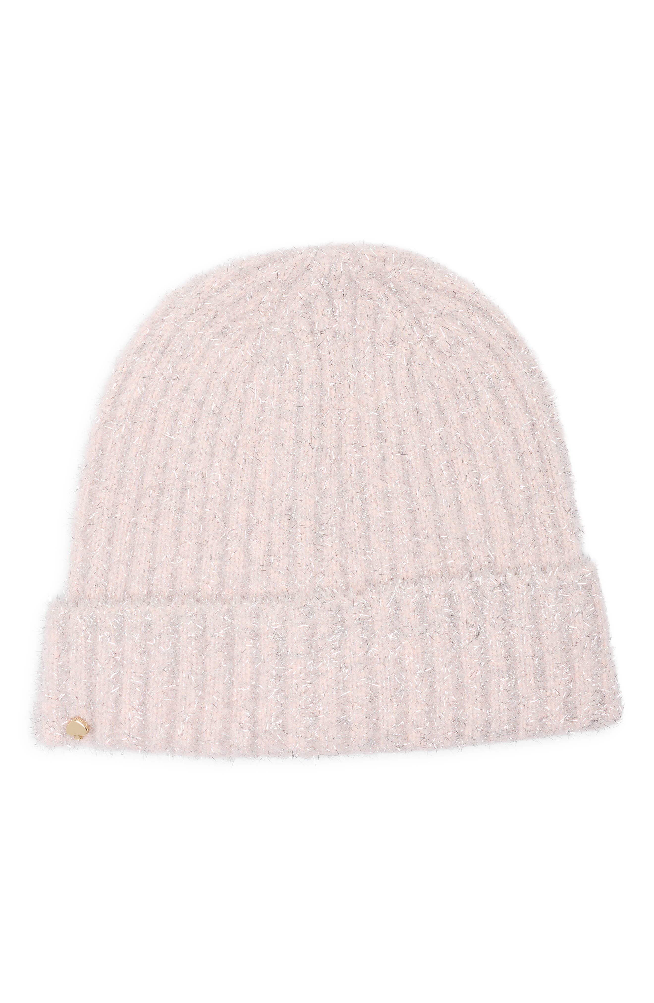 KATE SPADE KATE SPADE NEW YORK TINSEL KNIT BEANIE