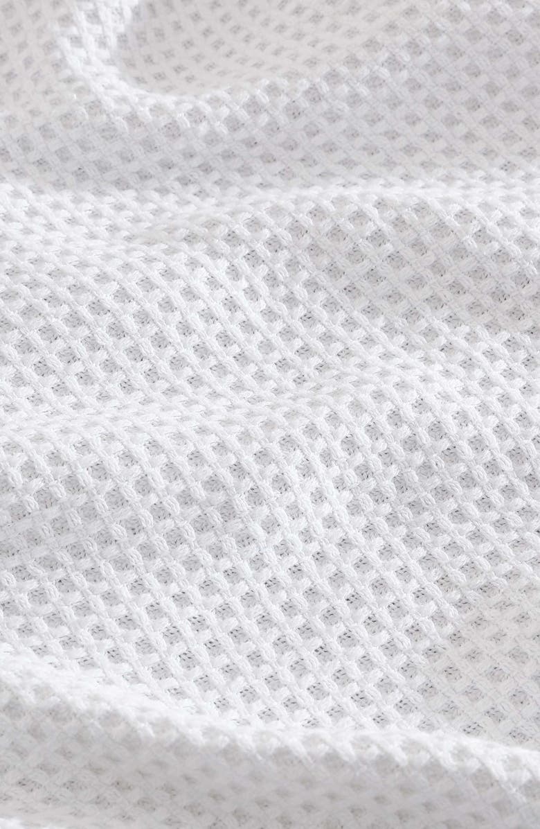 Eddie Bauer Premium Cotton Waffle Throw Blanket, Alternate, color, White