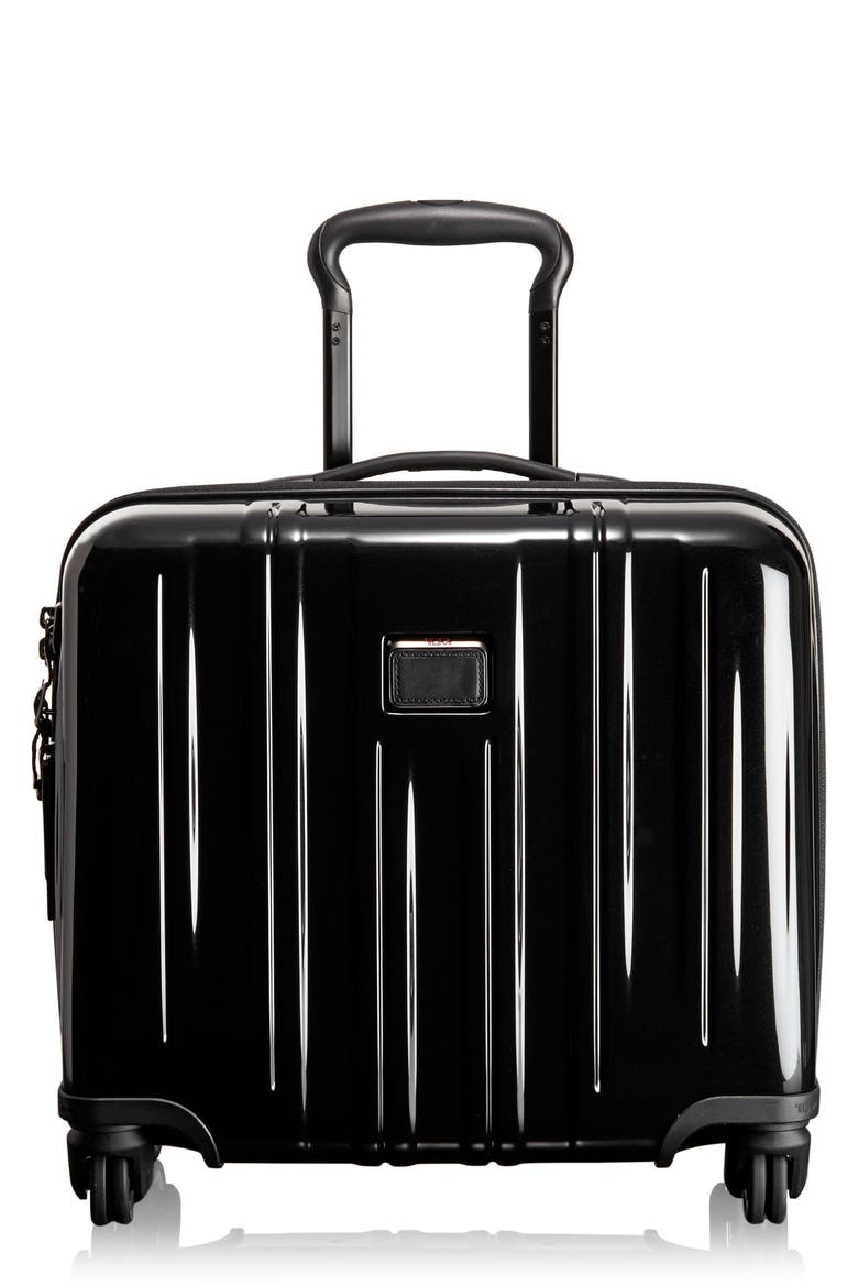TUMI ブラック キャリーケース 4ホイール　V3 TUMI V3 Compact Carry-On Spinner Briefcase (Women) | Nordstrom
