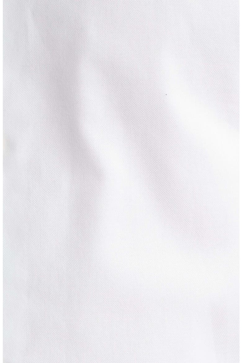 Hank Slim Fit Solid Cotton Dress Shirt, Alternate, color, WHITE