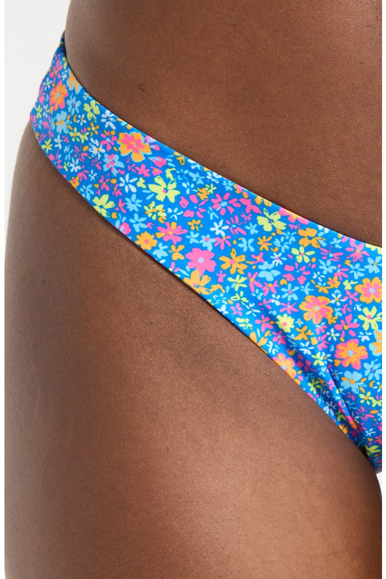 Y-Cut Bikini Bottoms, Alternate, color, ELECTRIC BLOOM