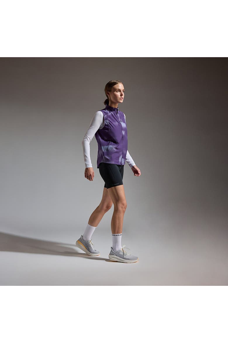 Concurve Cloud Windbreaker Vest - Women's, Alternate, color, Purple Indigo / Amethyst Grey