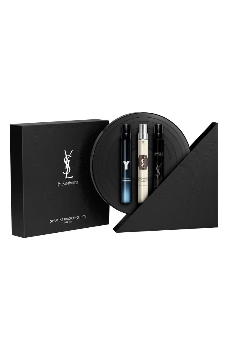 Yves Saint Laurent Men's 3-Piece Travel Spray Fragrance Discovery Set $105 Value, Main, color, 