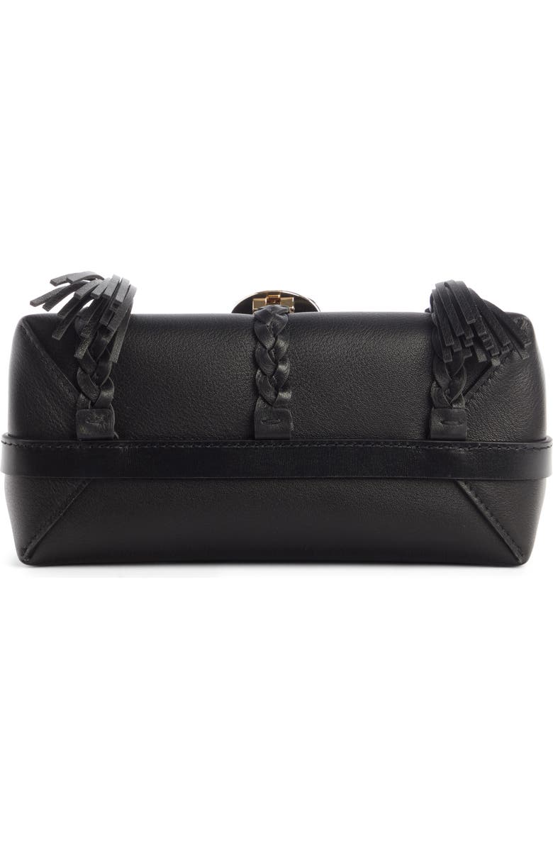Chloé Mini Penelope Leather Crossbody Satchel, Alternate, color,