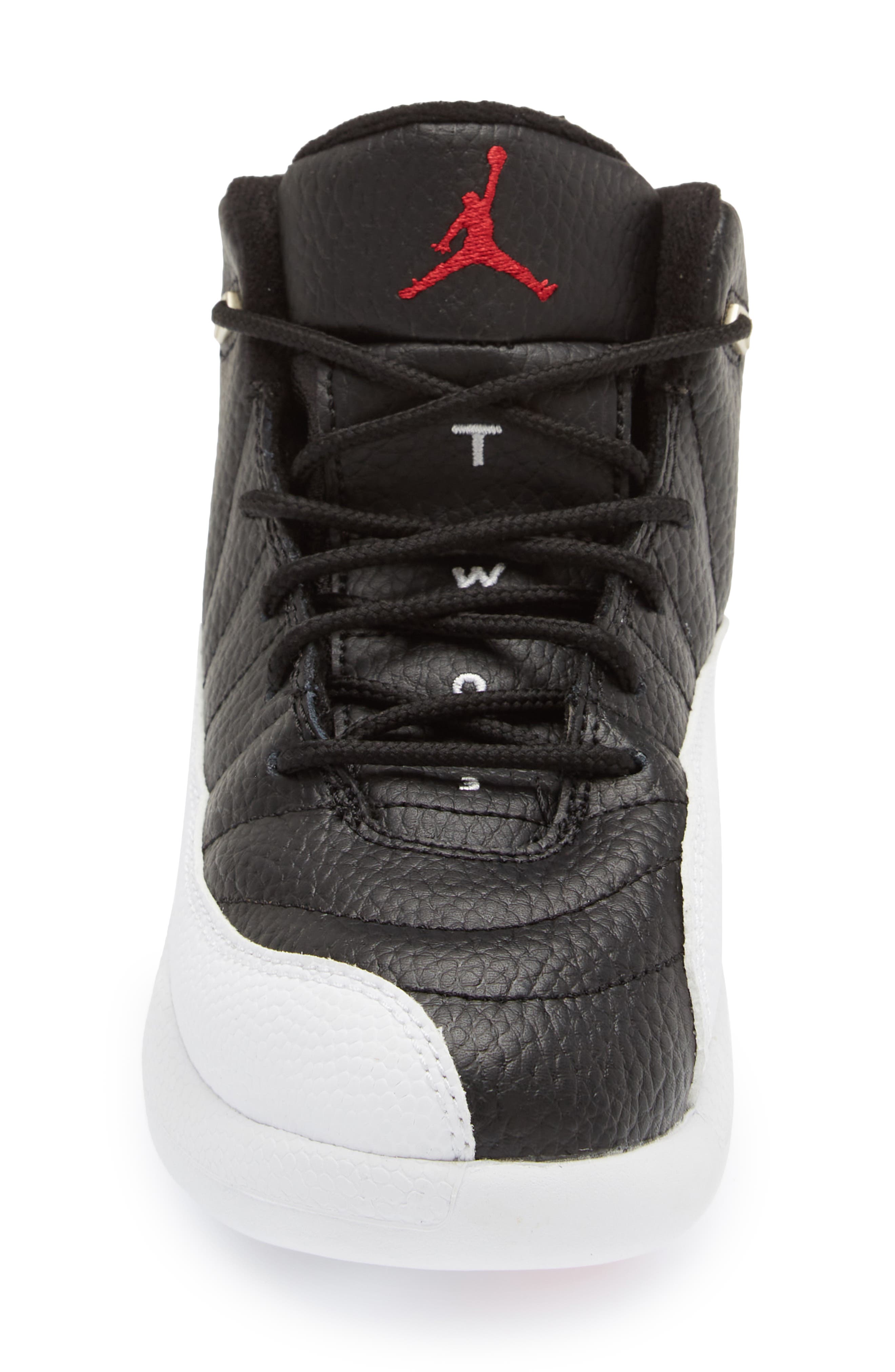 Nike Kids' Air Jordan 12 Retro Basketball Shoe, Alternate, color, 