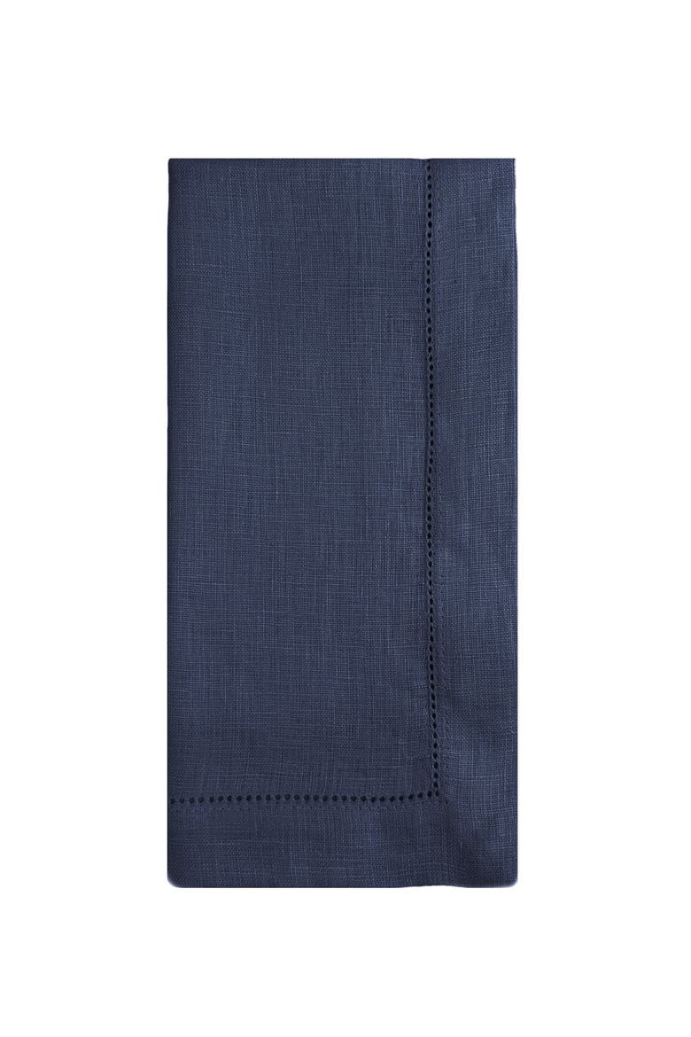 Linen Hemstitch Napkin Set, Alternate, color, Natural Beige