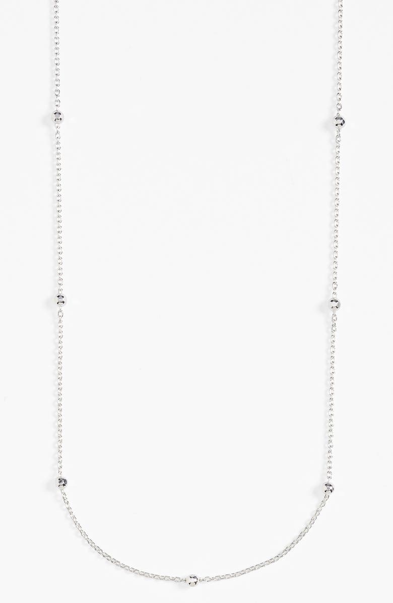Argento Vivo Sterling Silver Argento Vivo Station Necklace, Alternate, color, 