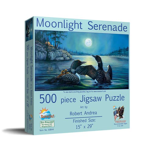 Moonlight Serenade 500 piece Jigsaw Puzzle for Adults