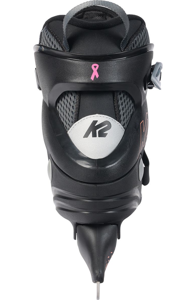 K2 Alexis Ice Pro Womens Ice Skates, Alternate, color, Gray/Peach