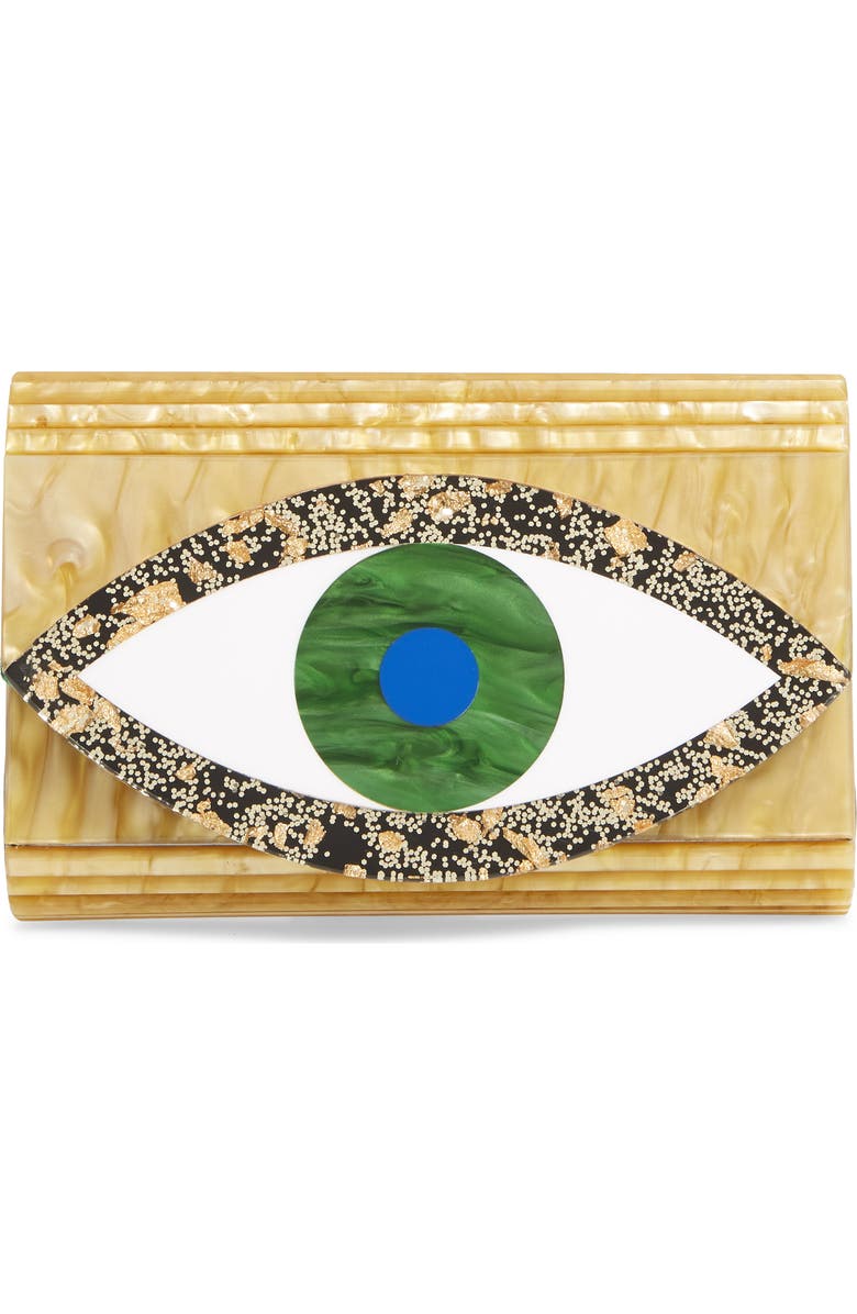 Kurt Geiger London Eye Party Envelope Clutch, Main, color,