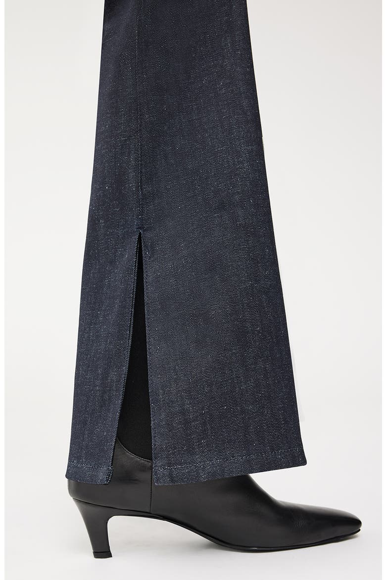 Bridget Bootcut Jeans, Alternate, color, INDIGO COATED
