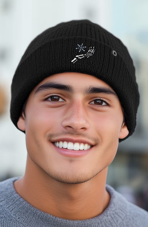 Dalix Chill Touch Beanie In Asphalt Gray