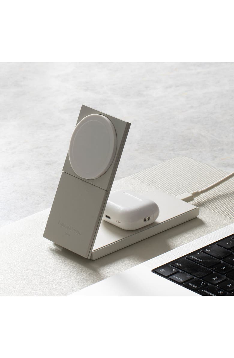 Native Union Rise 2in1 MagneticCharger, Alternate, color, Sandstone