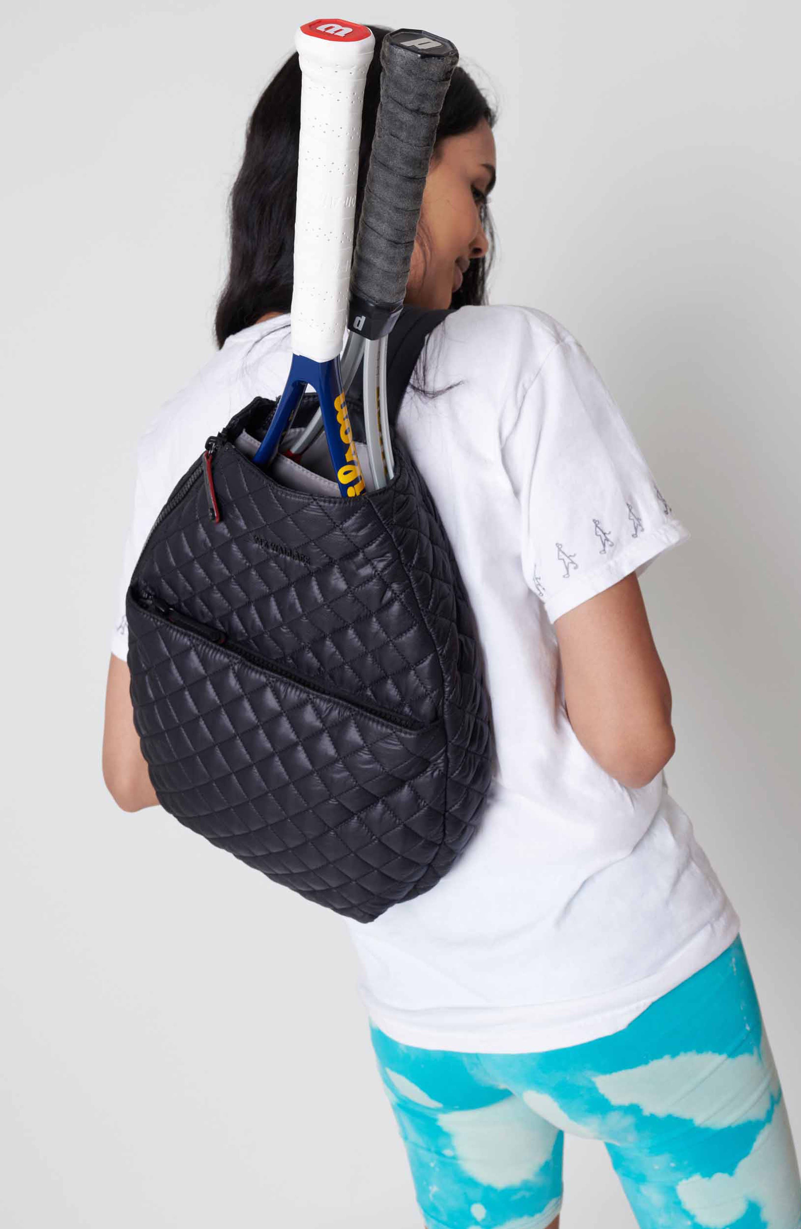 MZ Wallace Metro Diamond Quilted Racquet Sling Bag, Alternate, color, 