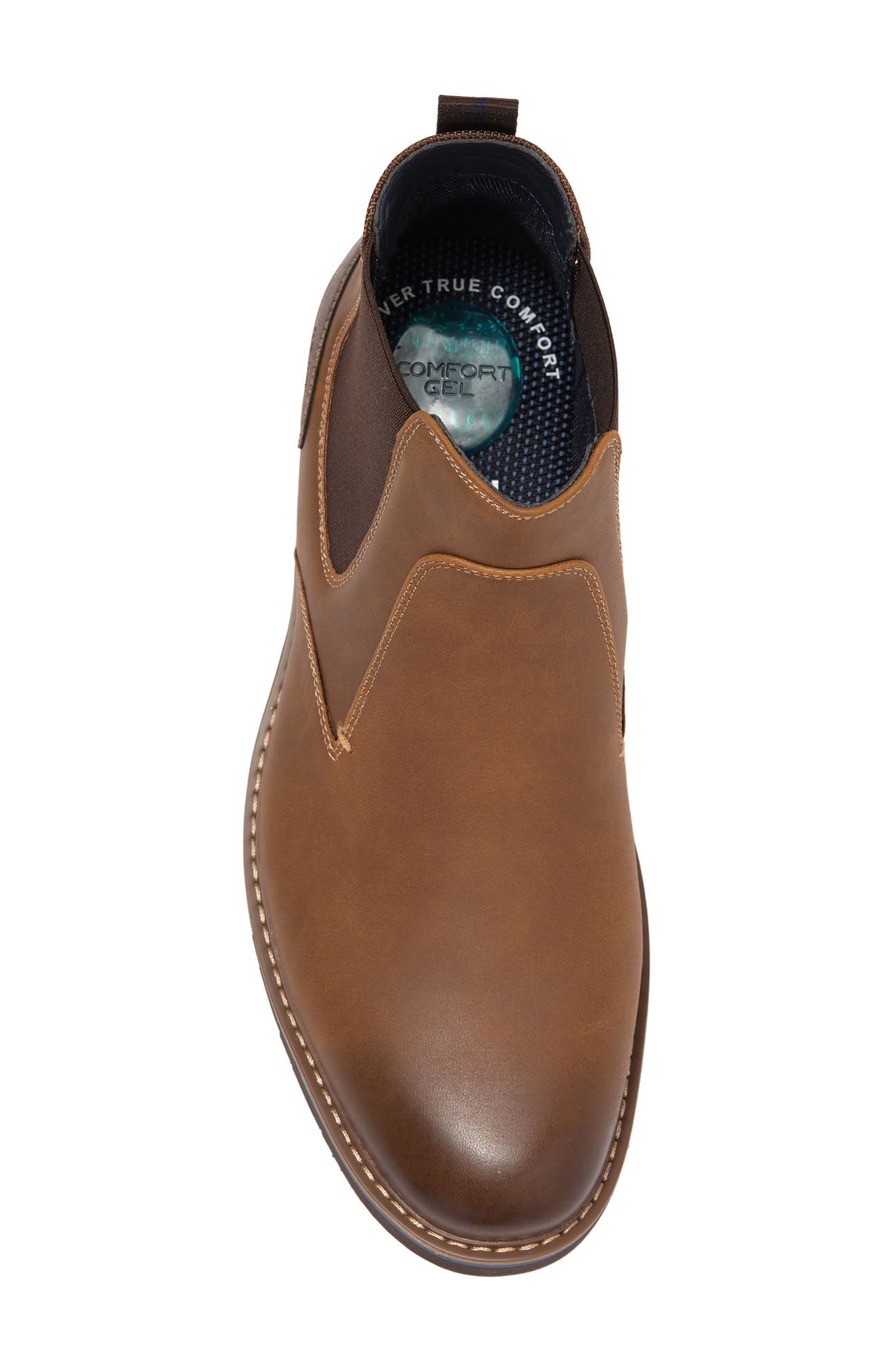NUNN BUSH Dakoda Chelsea Boot, Alternate, color, Cognac