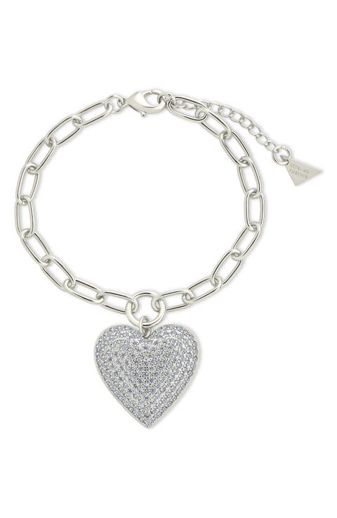 Disco Heart Bracelet