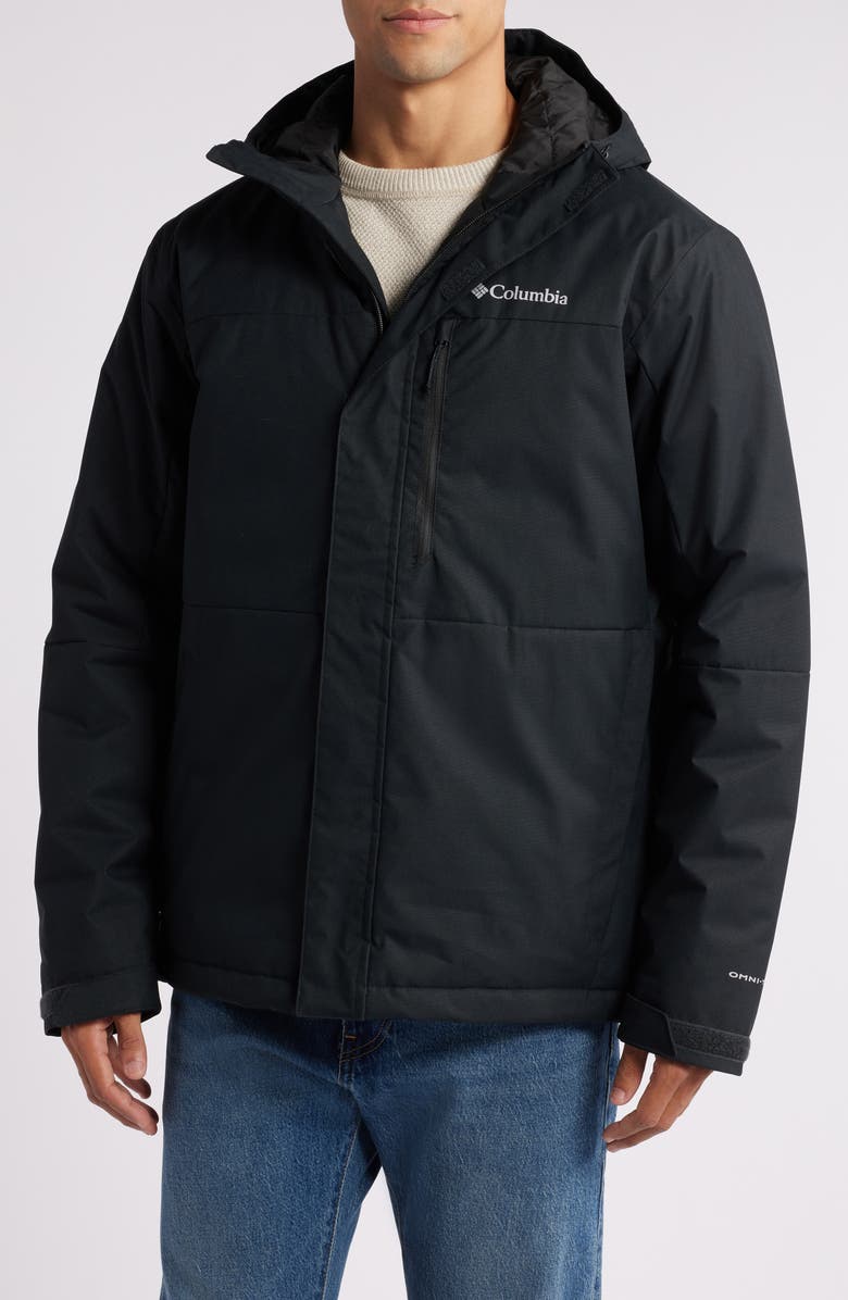 Columbia Hikebound<sup>™</sup> II Insulated Rain Jacket, Alternate, color, Black