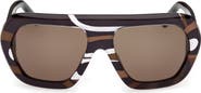 Emilio Pucci 58mm Square Sunglasses