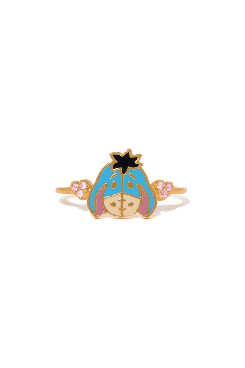 Disney Eeyore Ring, Main, color, GOLD