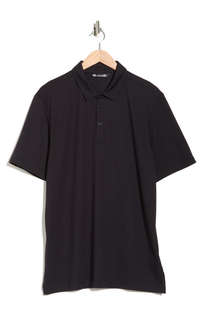 TravisMathew Tour Guide Polo, Alternate, color, Black