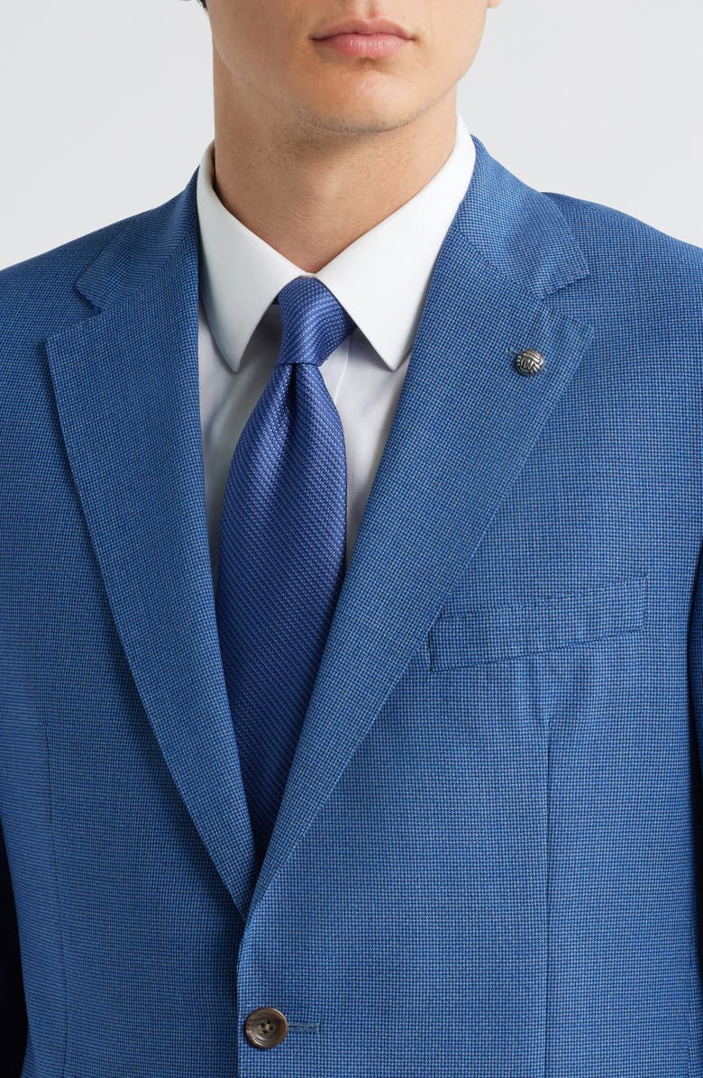 Jack Victor Esprit Micro Houndstooth Super 130s Wool Suit, Alternate, color, Blue