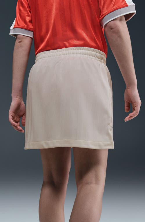 Nike Sportswear Jacquard Stripe Miniskirt In White