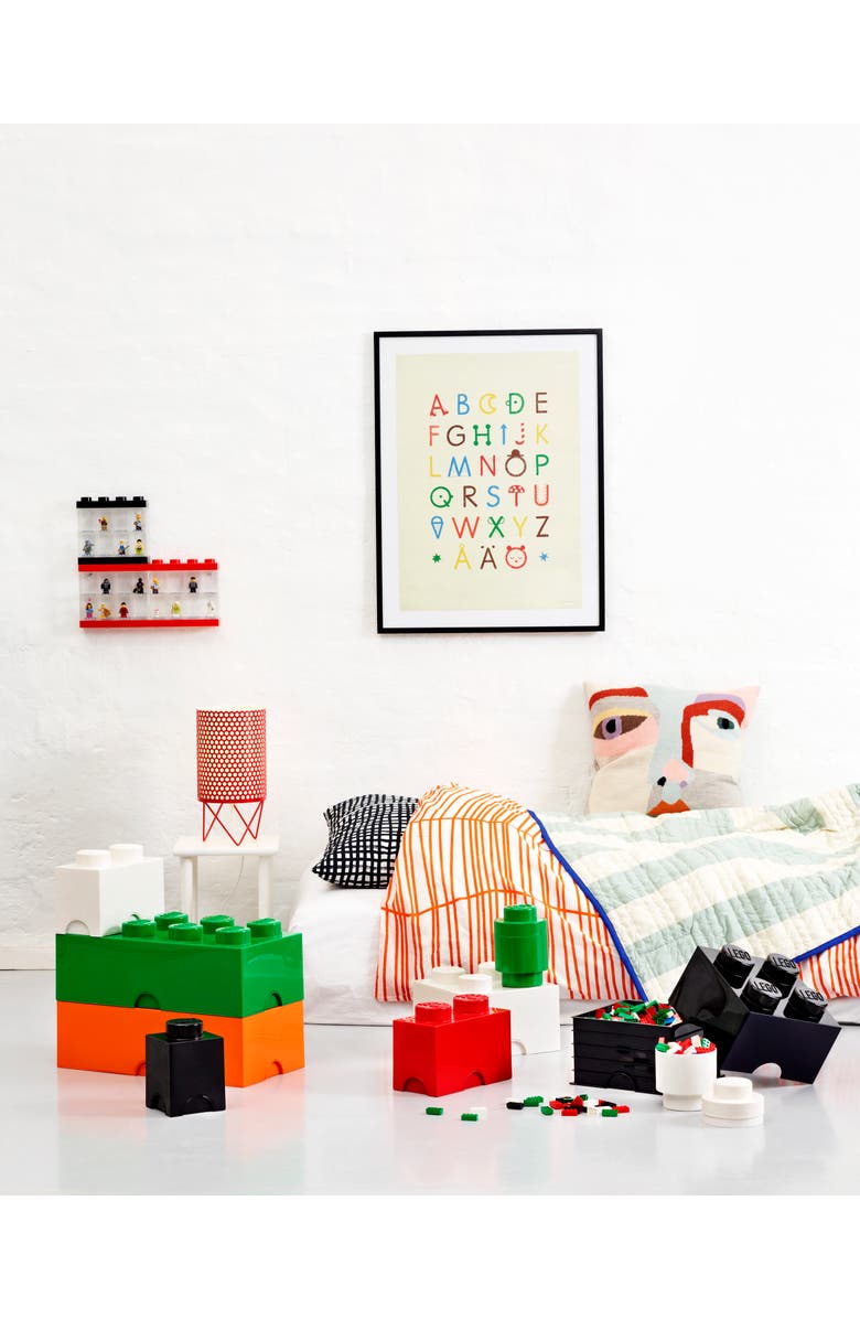 LEGO Storage Brick 8 Black, Alternate, color, 