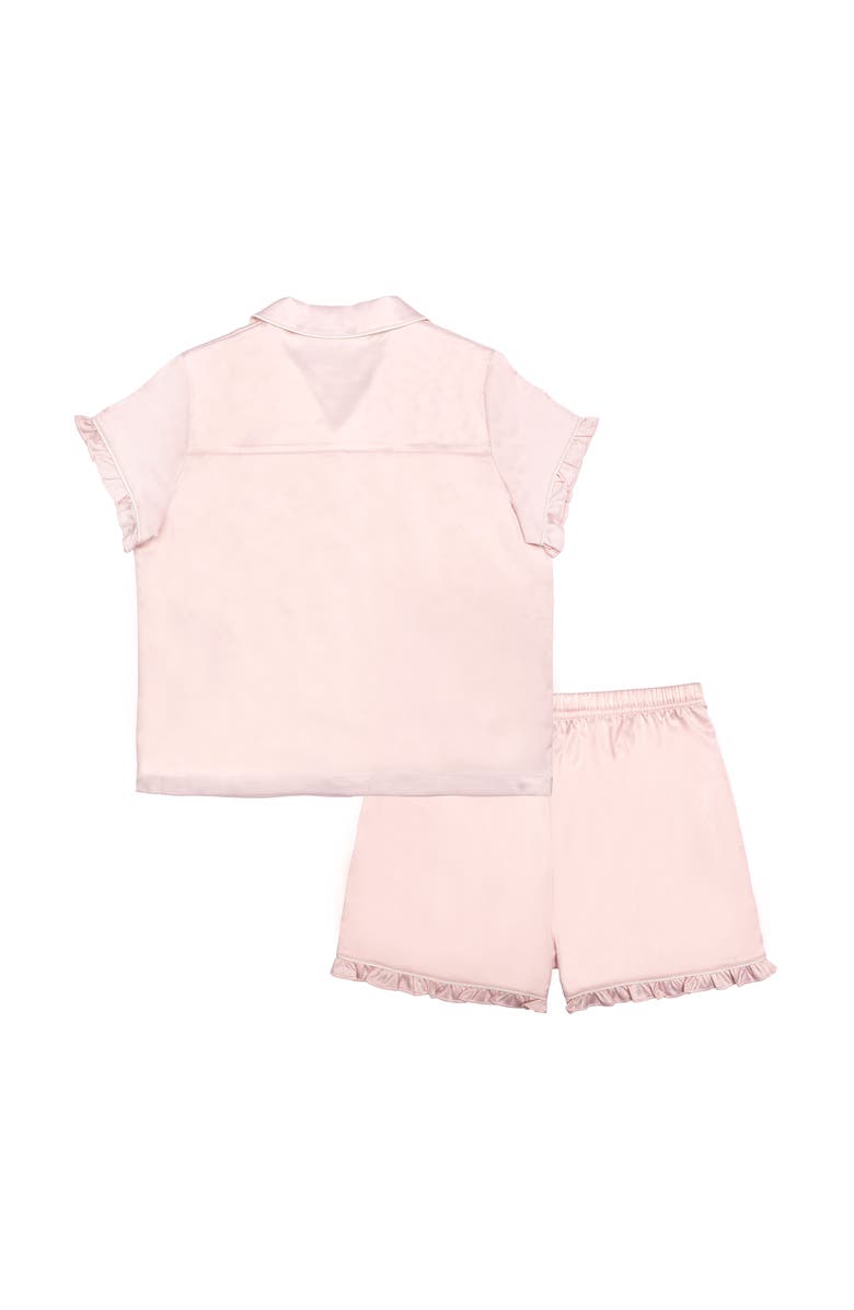 DEARFOAMS I Do Bridal Short Pajama Set, Alternate, color, Pink